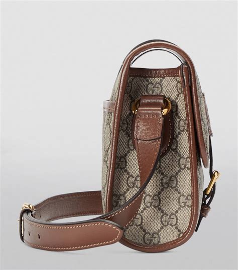 gucci double g messenger bag|Messenger bag with interlocking g.